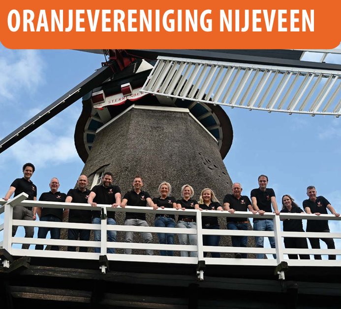 Bestuur Oranjevereniging Nijeveen